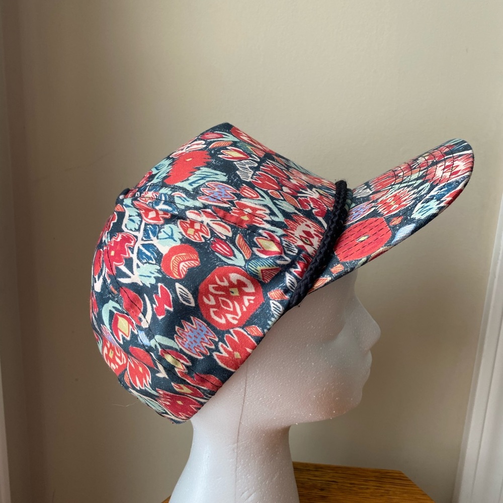 Brixton Colorful Abstract Snap Back Hat Cap